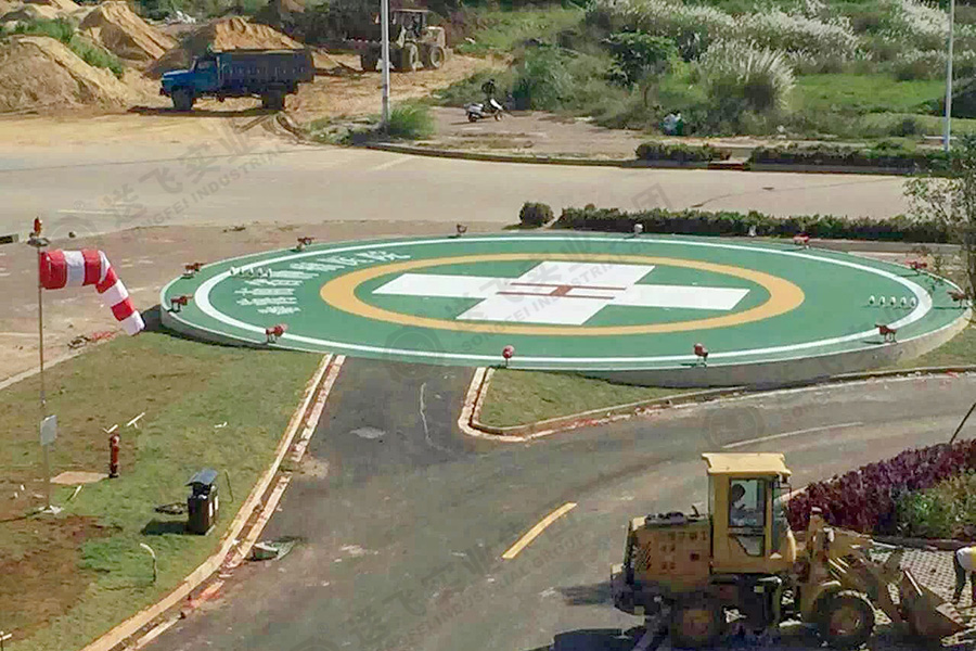 海南?？?海南省腫瘤醫(yī)院 地面停機(jī)坪的項(xiàng)目竣工圖
