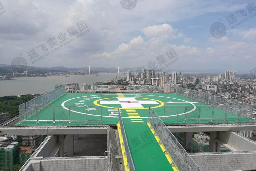 廣東汕頭·汕頭中心醫(yī)院 屋頂直升機(jī)停機(jī)坪